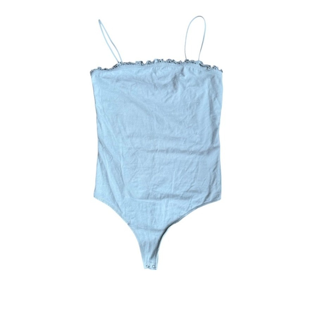 Abercrombie Ruffle Trim Bodysuit (medium)